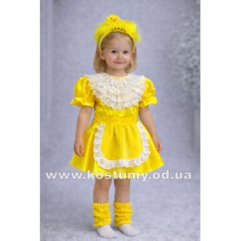 Курчатко 1 дівчинка, Курча, костюм Курчатка, костюм Курчати