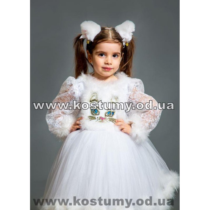 Кішка Біла, Кішка, Киця, Кішечка, костюм Кішки, костюм Кішечки, костюм Киці