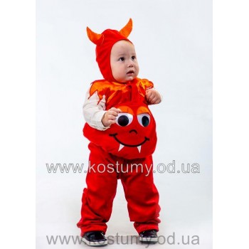  Чортеня, Дияволятко, костюм Чортеняти, костюм Дияволятка, костюм на Хелловін для малюка
