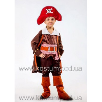 Пірат Джек Горобець, Пірат, костюм Пірата, костюм Джека Горобця, костюм "Пірати Карибського моря"