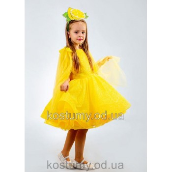  Лимон, Лимончик, костюм Лимона, костюм Лимончика для дівчаток