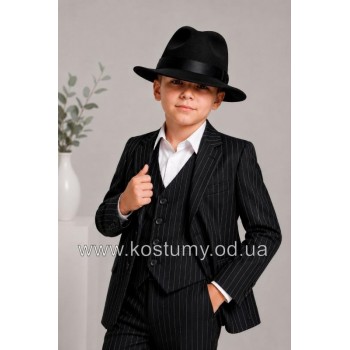 Гангстер 1, костюм Гангстера, костюм у стилі 20-30-х років, 2 види головного убору