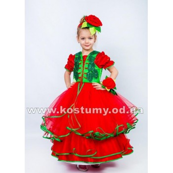 Роза, Красная Роза, Цветочек, костюм Розы, костюм Красной Розы, костюм Цветочка