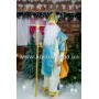 Святий Миколай, костюм Святого Миколая для дорослих, дорослий костюм Святого Миколая, зріст 180-190 см