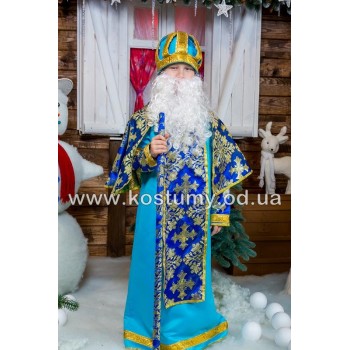 Святий Миколай підлітковий, Святий Миколай, костюм Святого Миколая для підлітків, зріст 145-165 см