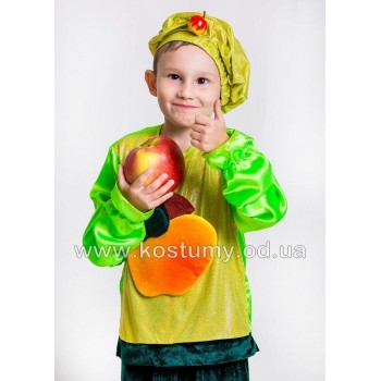  Яблуко, Яблучко, костюм Яблука, костюм Яблучка для хлопчиків